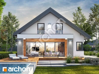 Projekt domu ARCHON+ Dom v peperómiách 3 (G)