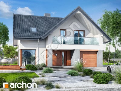Projekt domu ARCHON+ Dom v heucherách 10