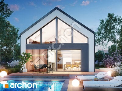 Projekt domu ARCHON+ Dom medzi begóniami 2 (G)