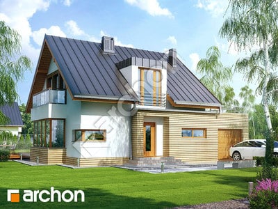 Projekt domu ARCHON+ Dom v kardamóne ver.2