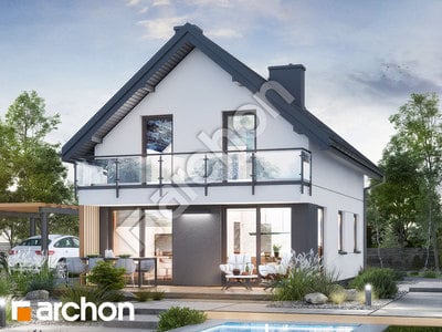Projekt domu ARCHON+ Dom medzi poniklecmi 7