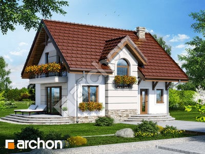 Projekt domu ARCHON+ Dom pri sladkom drievku 4 ver.2