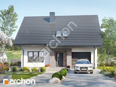 Projekt domu ARCHON+ Dom v lucerne 4 ver.2