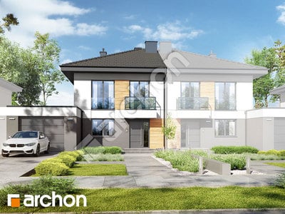Projekt domu ARCHON+ Dom v tunbergii 5 (GS)