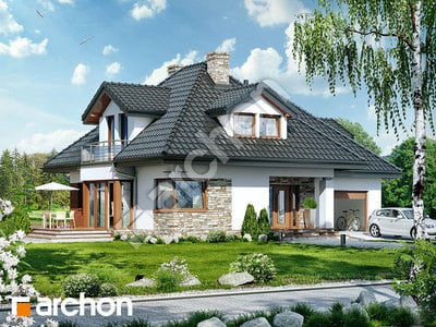 Projekt domu ARCHON+ Dom medzi černuškou 2 ver.2