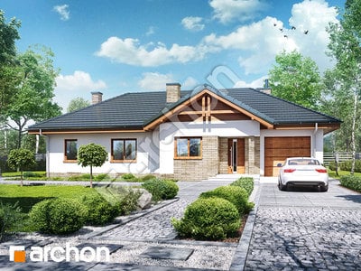 Projekt domu ARCHON+ Dom v nerinkách 6