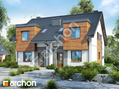 Projekt domu ARCHON+ Dom pod ginkom 10 (R2)