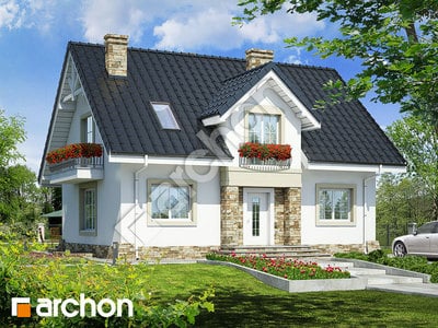 Projekt domu ARCHON+ Dom v lucerne (P) ver.2