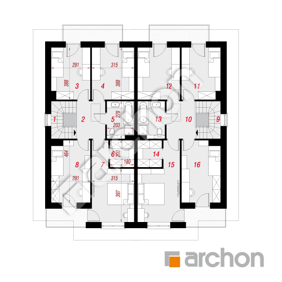 Vila Amélia (R2A) | <span class="translation_missing" title="translation missing: sk.products.print_pages.projections.poziom2">Poziom2</span>